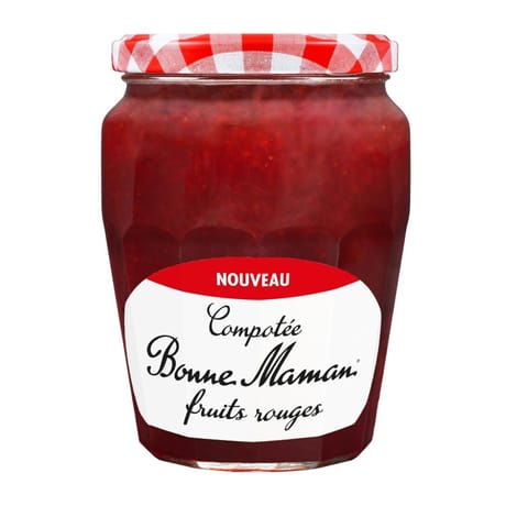 Bonne maman compotée fruits rouges 590g
