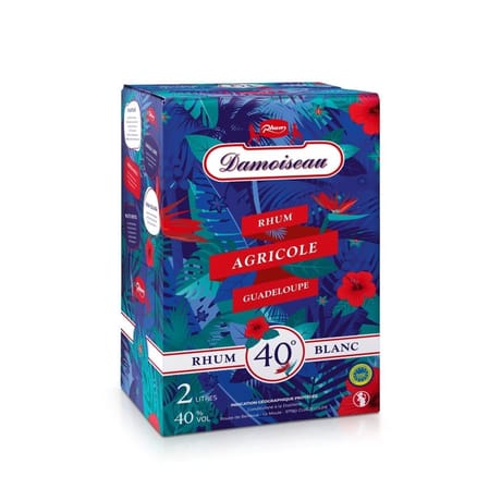 Damoiseau rhum blanc agricole 2l 40°