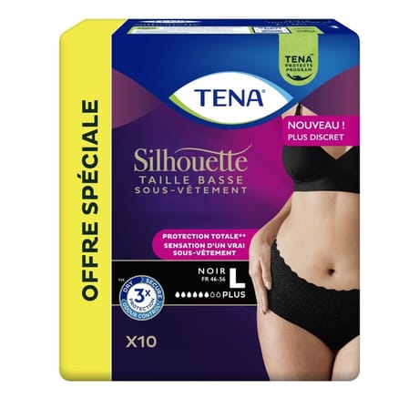 Tena silhouette plus pants noir l x10