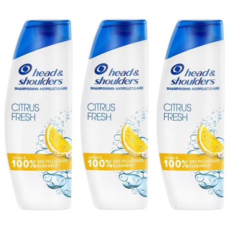 Head & shoulders shampoing citrus fresh antipelliculaire