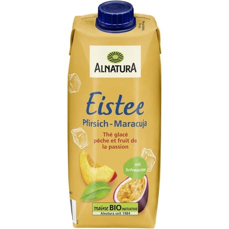 Alnatura thé glacé pêche de la passion bio 0.5l