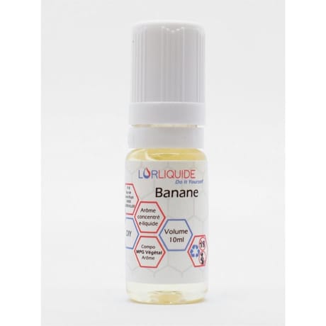 Concentré banane 10 ml lorliquide