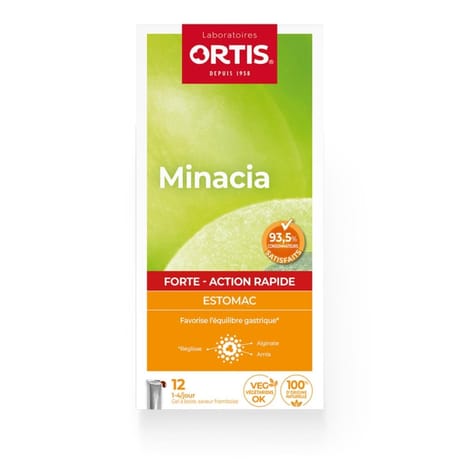 Ortis minacia forte gel sticks 12 x 12g