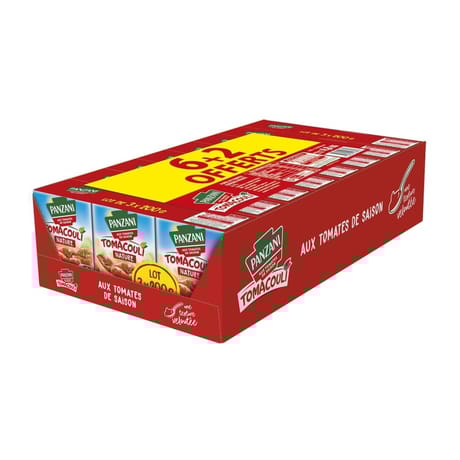 Panzani sauce tomacouli 6x(200x3) +2x(200gx3)offerts