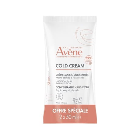 Avene creme mains duo 2x50ml