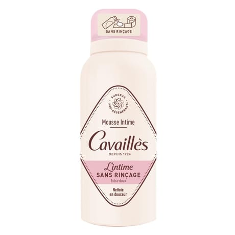 Roge cavailles mousse intime sans rinçage extra-doux 100ml