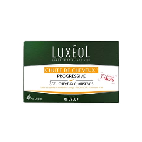 Luxéol chute de cheveux progressive 3 mois x90