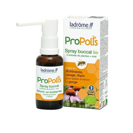 Ladrôme propolis spray buccal 30ml bio