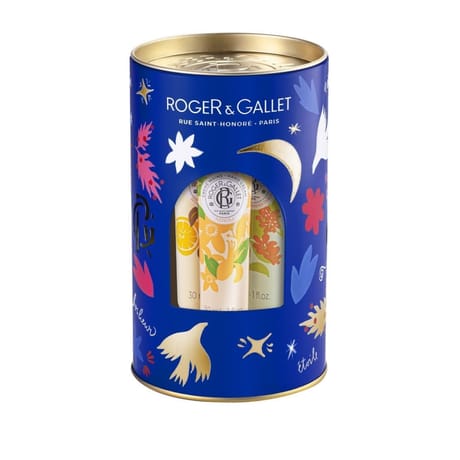 Roger&gallet coffret 3 crèmes mains bienfaisantes 30ml néroli, bois d'orange, osmanthus