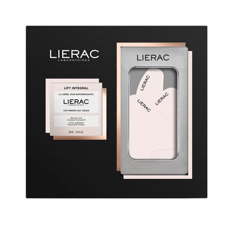 Lierac lift integral coffret anti-age crème jour 50ml + patchs visage réutilisables