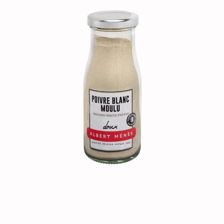 Albert Ménès poivre blanc moulu 80g