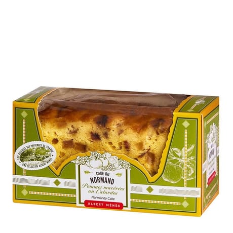 Albert Ménès cake du Normand aux pommes macérées au calvados 350g