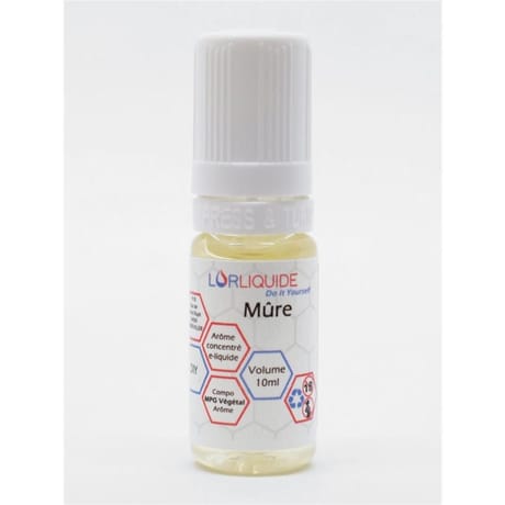 Concentre mûre 10 ml lorliquide