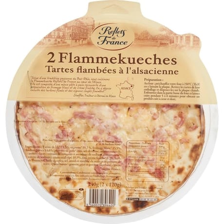 Reflets De France flammekueckes d'Alsace 2 x 120g