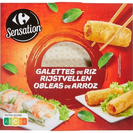 Carrefour sensation galettes de riz 100g