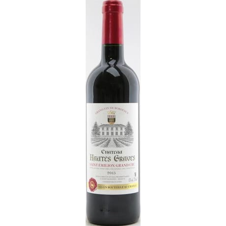 Saint Emilion Grand Cru Château Hautes Graves Récoltant 13% Vol. 75cl