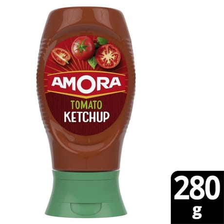 Amora ketchup nature souple 280g