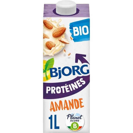 Bjorg lait amande protéines bio 1l