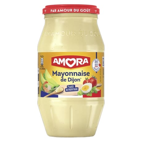 Amora mayonnaise de Dijon bocal 385g