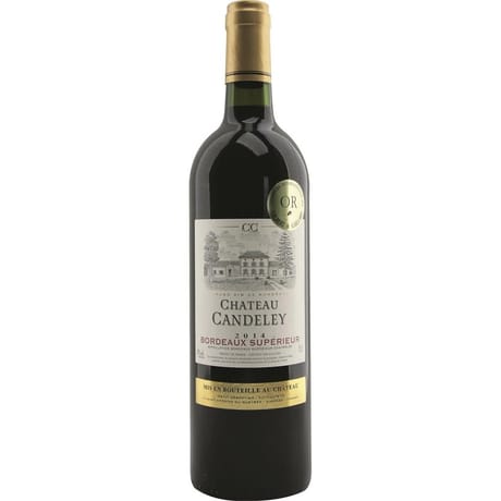 Bordeaux Supérieur Chateau Candeley 2014 13% Vol. 75cl