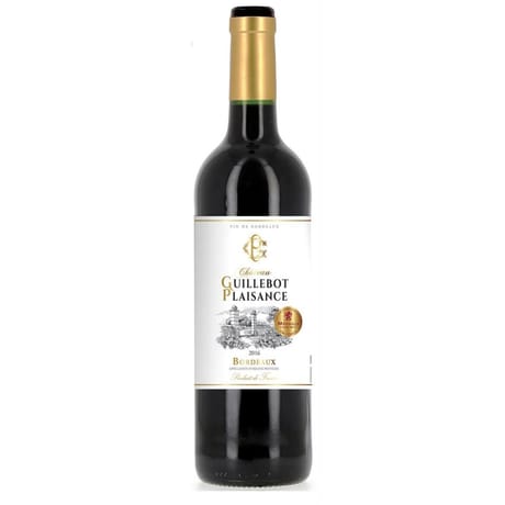 Bordeaux Rouge AOP Guillebot Plaisance 13% Vol.75cl