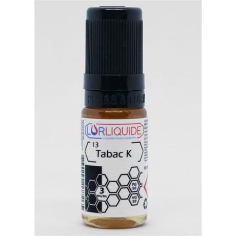 Tabac kml 3 mg 10 ml lorliquide