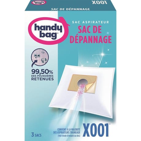 Handy bag Sac aspirateur de dépannage X001