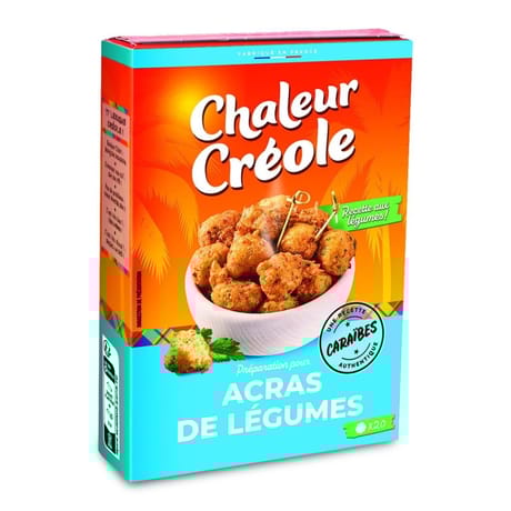 Chaleur créole préparation pour pâte acras légumes 100g