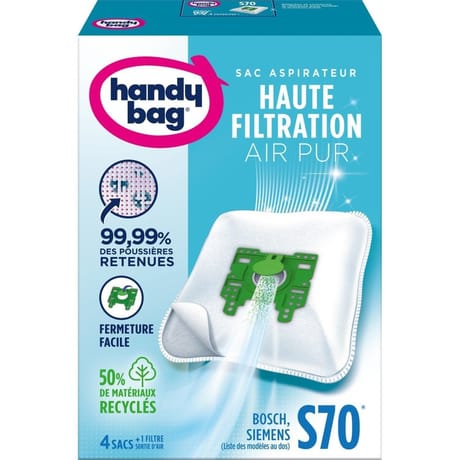 Handy bag sac aspirateur S70