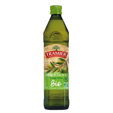 Tramier huile d'olive vierge extra bio 75cl