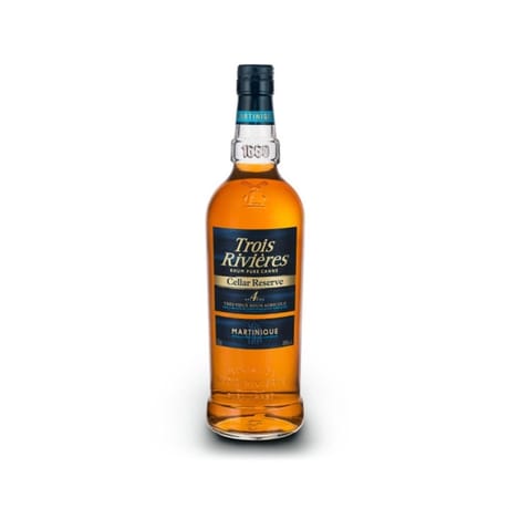 Rhum trois rivières cellar réserve 70cl 40%vol