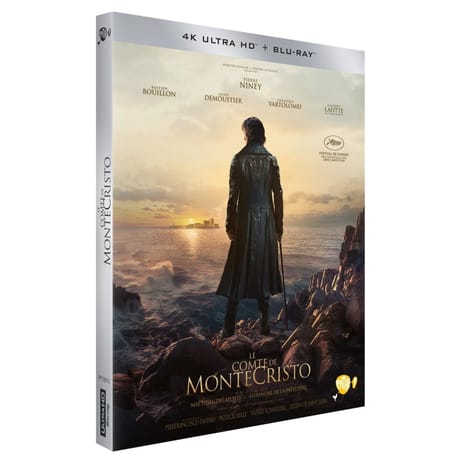 Blu ray 4k  le comte de monte-cristo