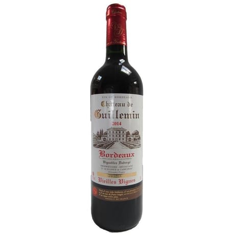 Bordeaux Château de Guillemin vieilles vignes 13% Vol 75cl