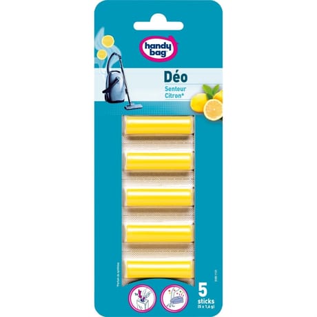 Handy bag deo stick senteur citron 5 sticks