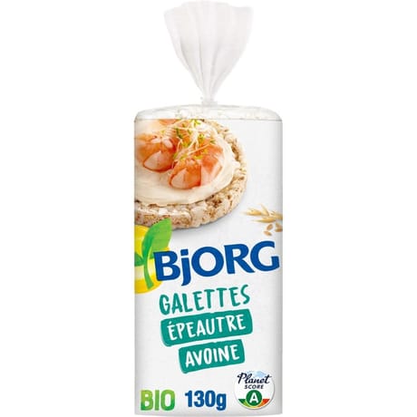 Bjorg galettes épeautre son d'avoine  bio 130g