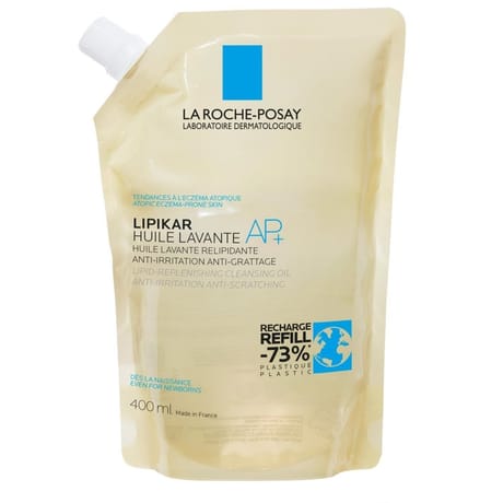 La Roche Posay lipikar écorecharge huile lavante AP+400ml