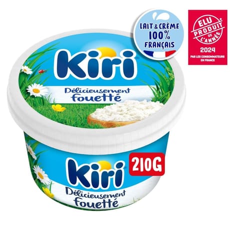 Kiri fouetté pot 210g