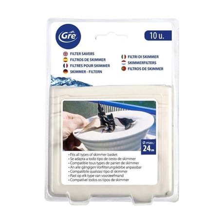 Chaussettes filtrantes pour panier de skimmer x10