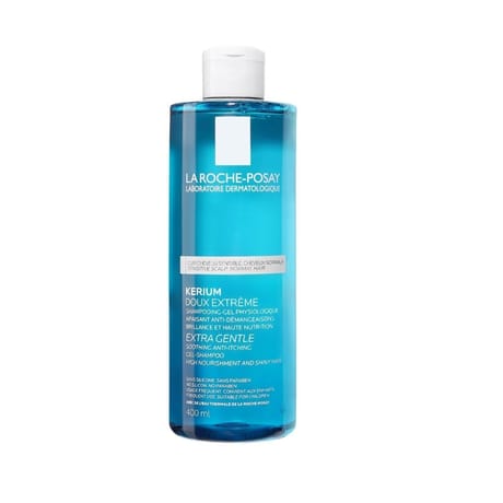 La Roche Posay kerium shampoing doux cuir chevelu sensible 400ml