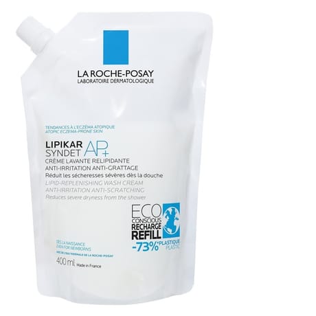 La Roche Posay lipikar écorecharge crème lavante AP+ 400ml