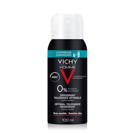 Vichy déodorant sensi + 0% 100ml
