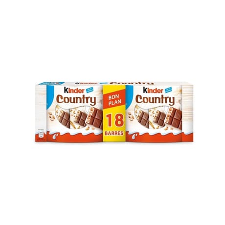 Kinder country x18 423g