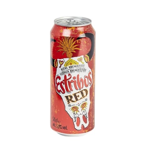 Estrobos bière red aromatisée aux fruits rouges 50cl 5.9vol