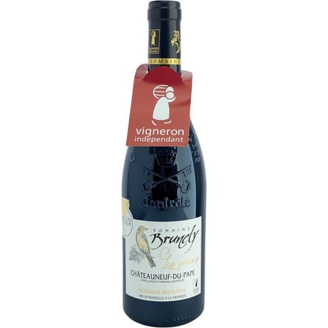 Châteauneuf du Pape Domaine Brunely Les Grives 14% Vol.75 cl