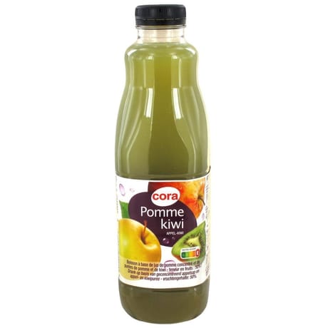 Cora boisson pomme kiwi 1L