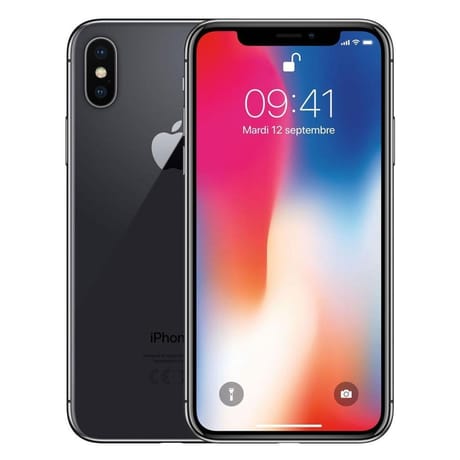 Iphone x 64 go noir reconditionné