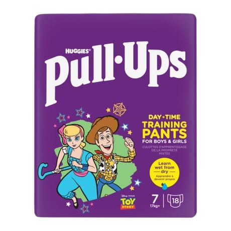 Huggies pull-ups culottes d'apprentissage taille 7 x18