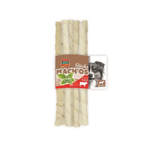 Riga mach'os sticks bâtonnet menthe s x10 60g