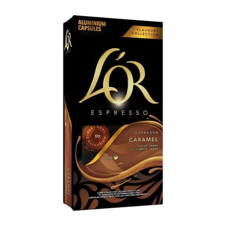 L'or capsules espresso caramel x10 52g