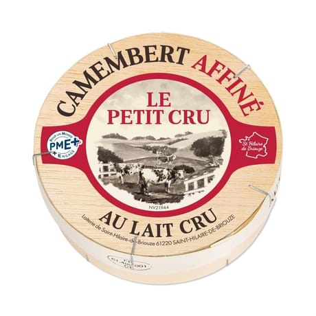 Petit Normand Camembert  au lait cru Affiné 250G